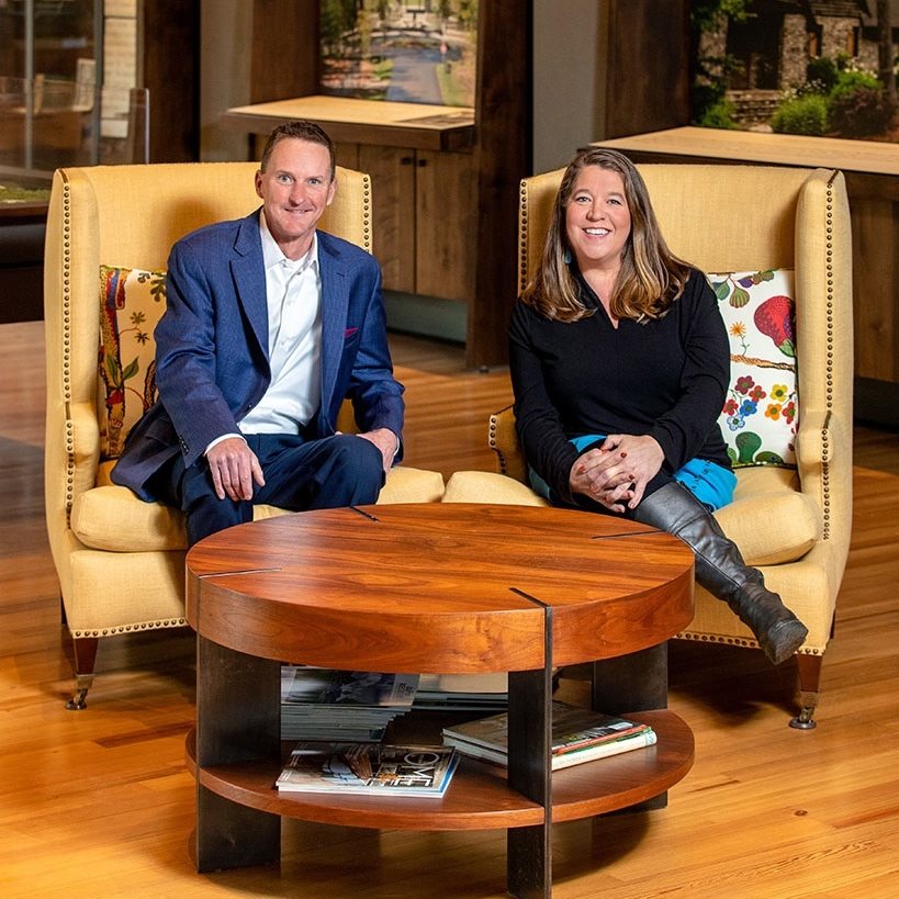 Julie Smith and Todd Kaderabek